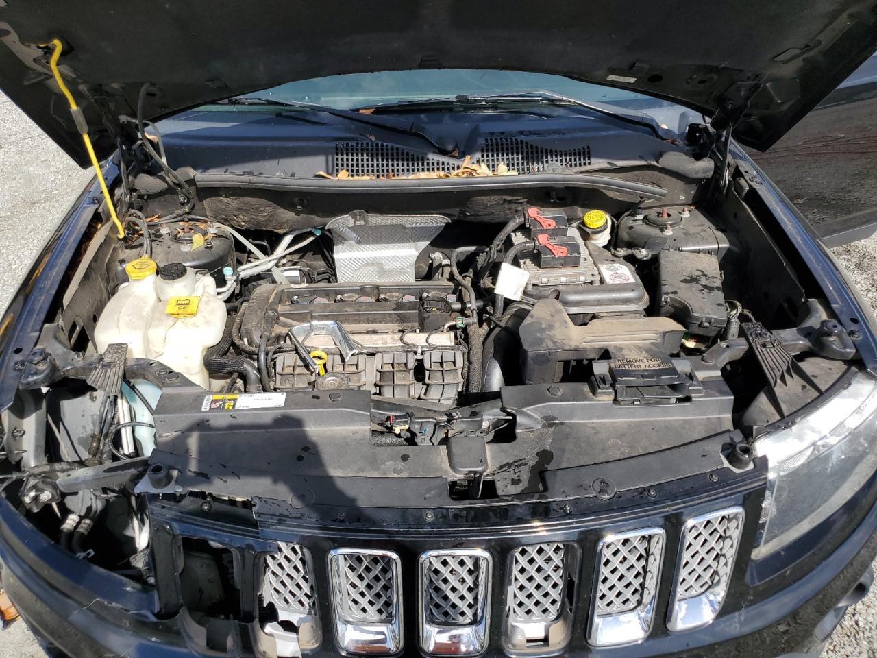 2017 Jeep Compass VIN 1C4NJCEA2HD213235 Copart auction photo, front end damage thumbnail 12