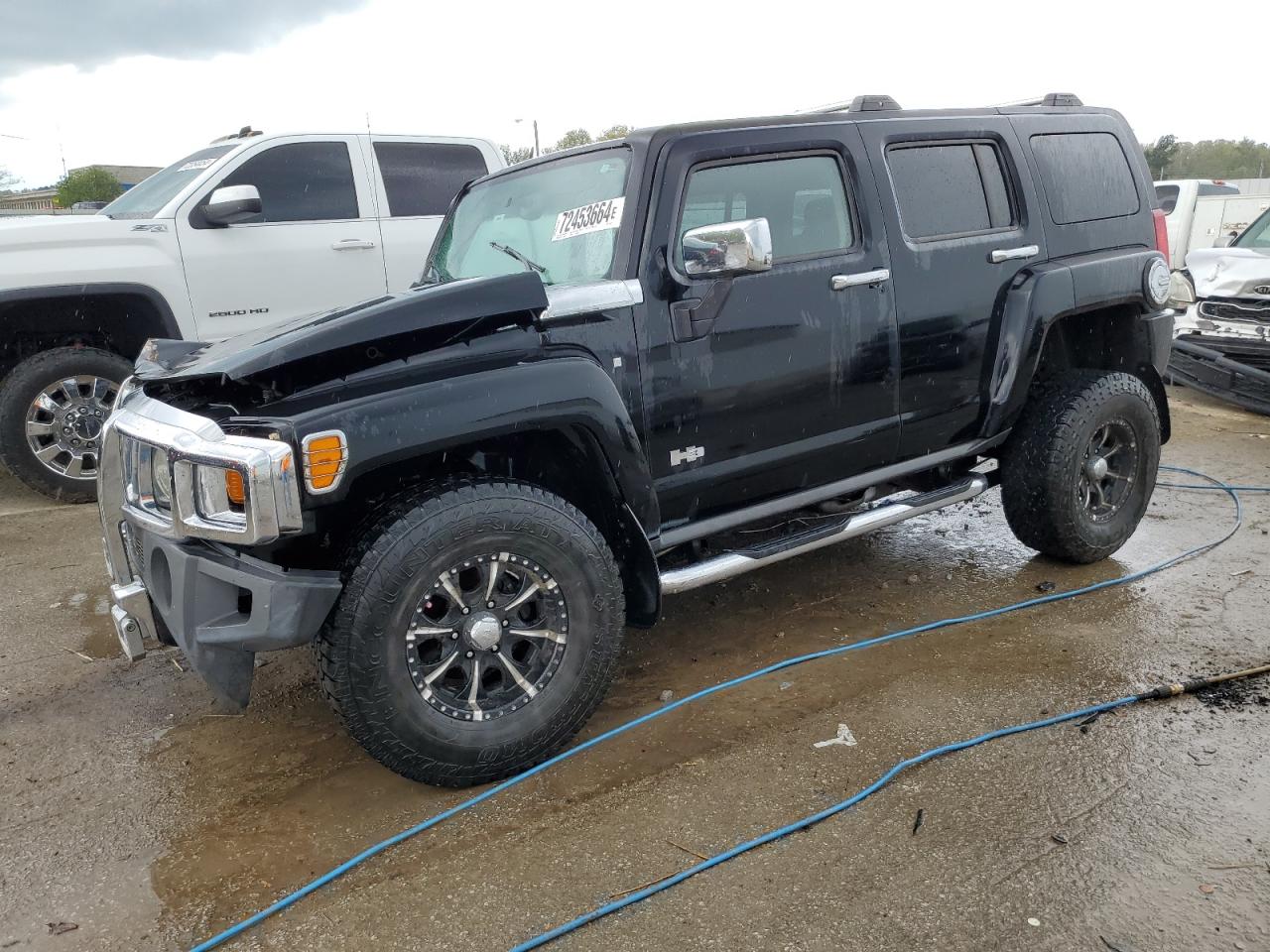 2007 Hummer H3 VIN 5GTDN13E078120322