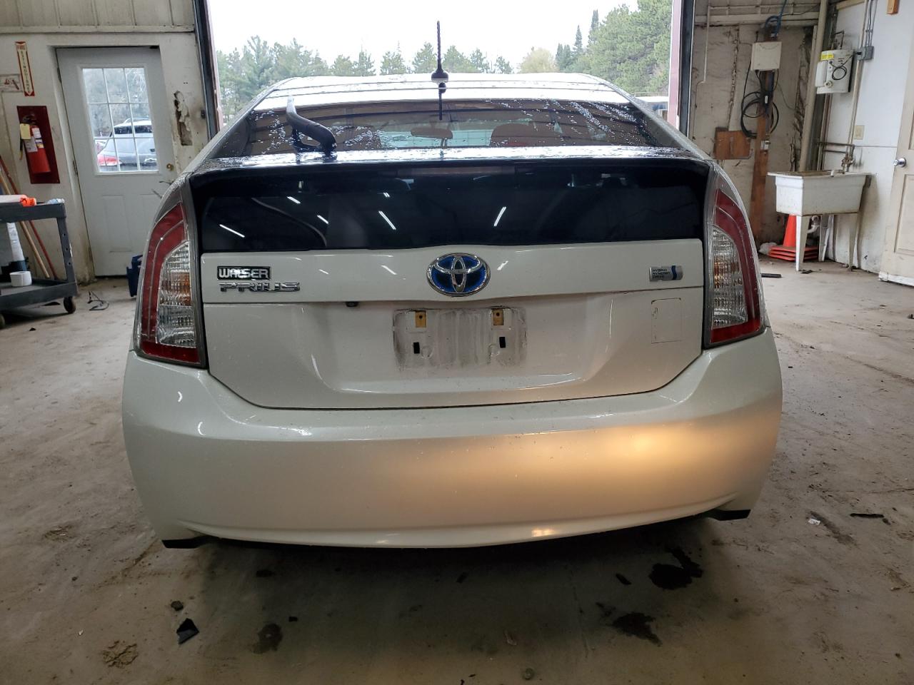 2013 Toyota Prius VIN JTDKN3DU7D5544349 Copart auction photo, side / front end damage thumbnail 6