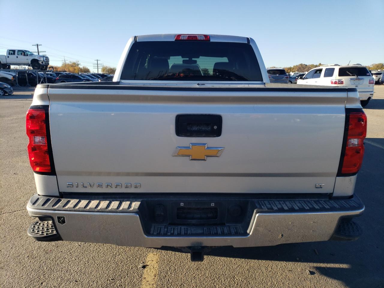 2017 Chevrolet Silverado VIN 3GCUKRECXHG406099 Copart auction photo, front end / side damage thumbnail 6
