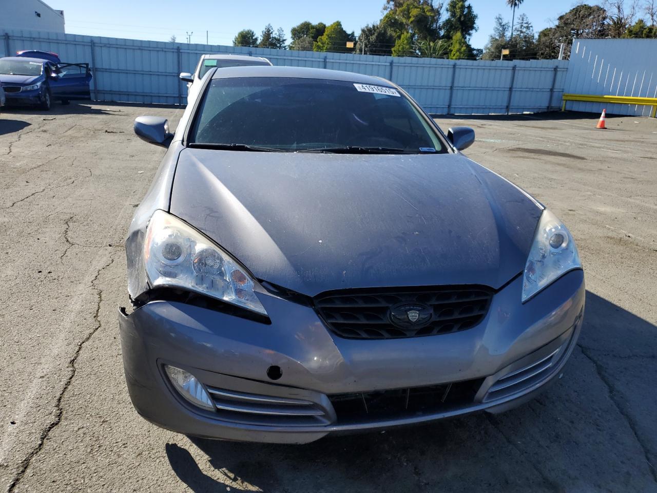 2012 Hyundai Genesis VIN KMHHT6KD3CU067603 Copart auction photo, front end / mechanical damage thumbnail 5