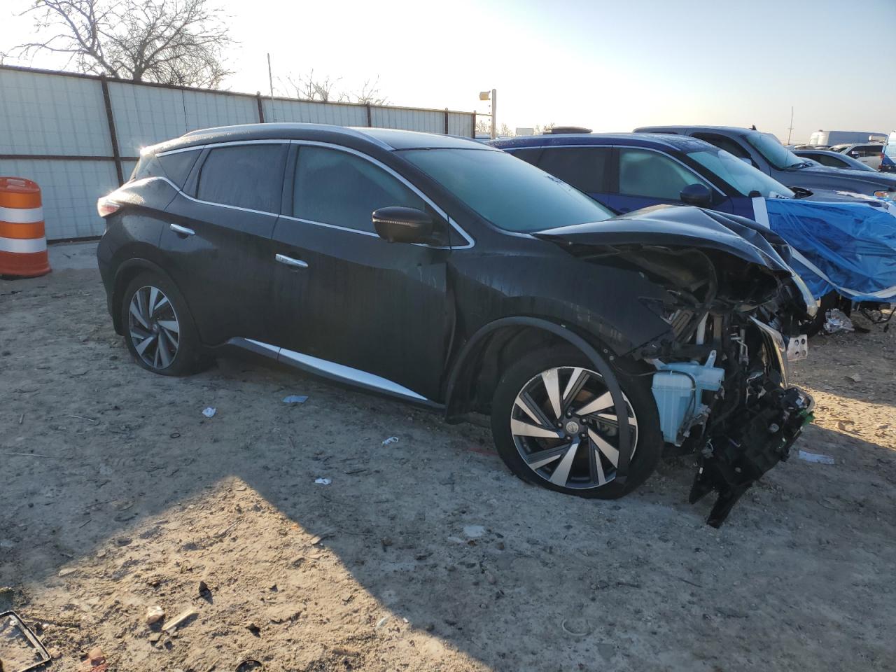 2016 Nissan Murano VIN 5N1AZ2MG7GN107231 Copart auction photo, front end / undercarriage damage thumbnail 4
