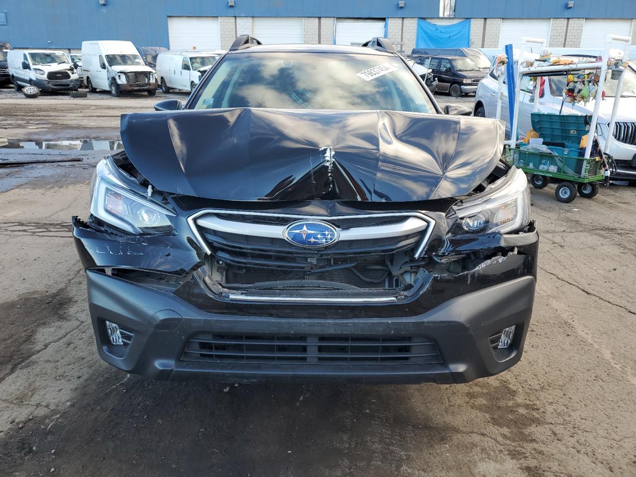 2021 Subaru Outback VIN 4S4BTAFC5M3116107 Copart auction photo, front end damage thumbnail 5