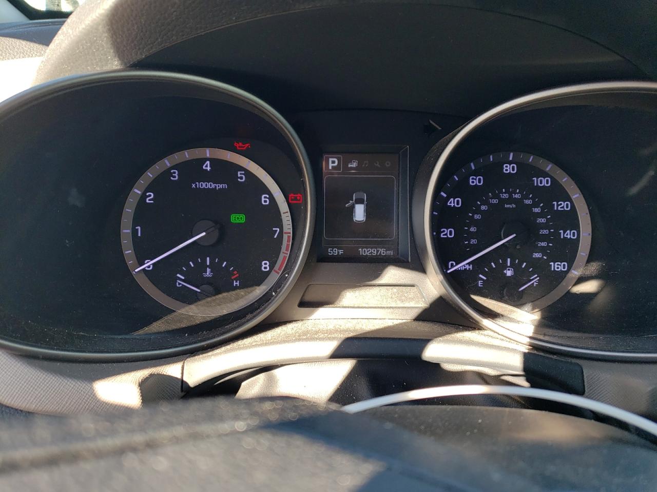 2019 Hyundai Santa Fe VIN KM8SM4HF2KU304869 Copart auction photo, mechanical damage thumbnail 9