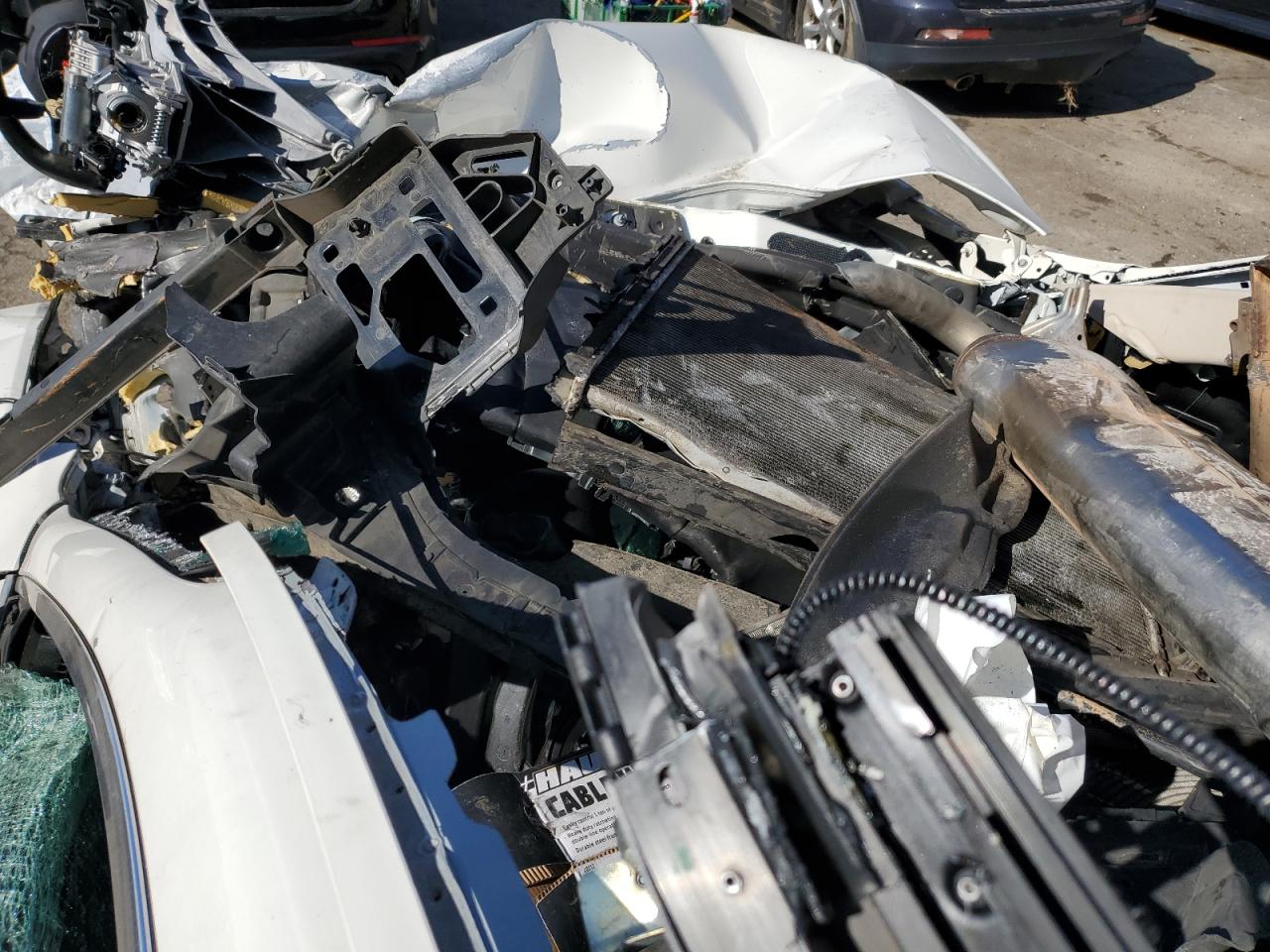 2015 Maserati Ghibli VIN ZAM57XSA7F1139041 Copart auction photo, all over / rollover damage thumbnail 8