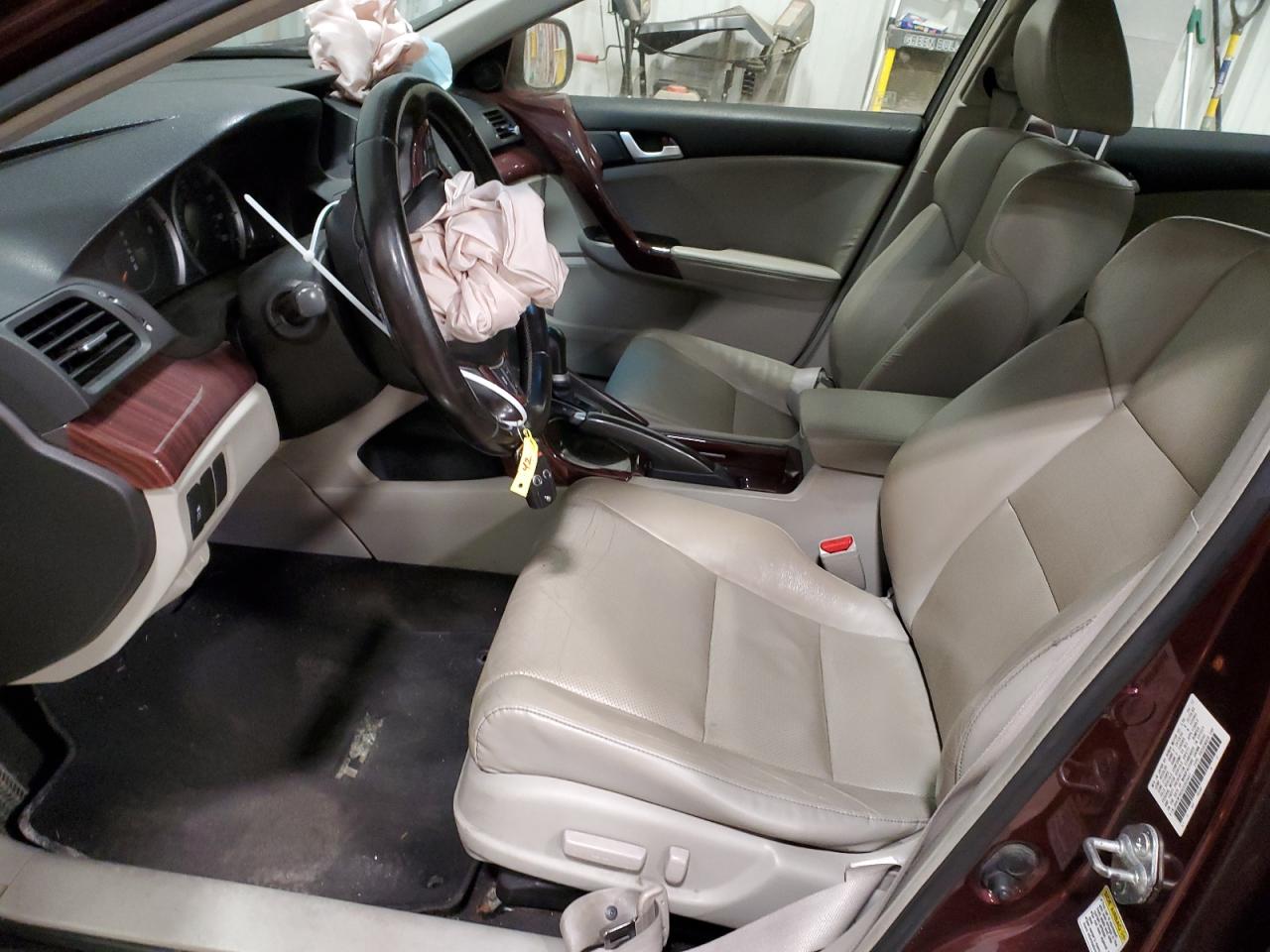 2012 Acura TSX VIN JH4CW2H5XCC003447 Copart auction photo, front end damage thumbnail 7