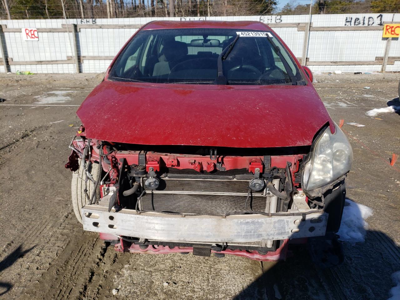 2010 Toyota Prius VIN JTDKN3DU0A0103316 Copart auction photo, front end / side damage thumbnail 5