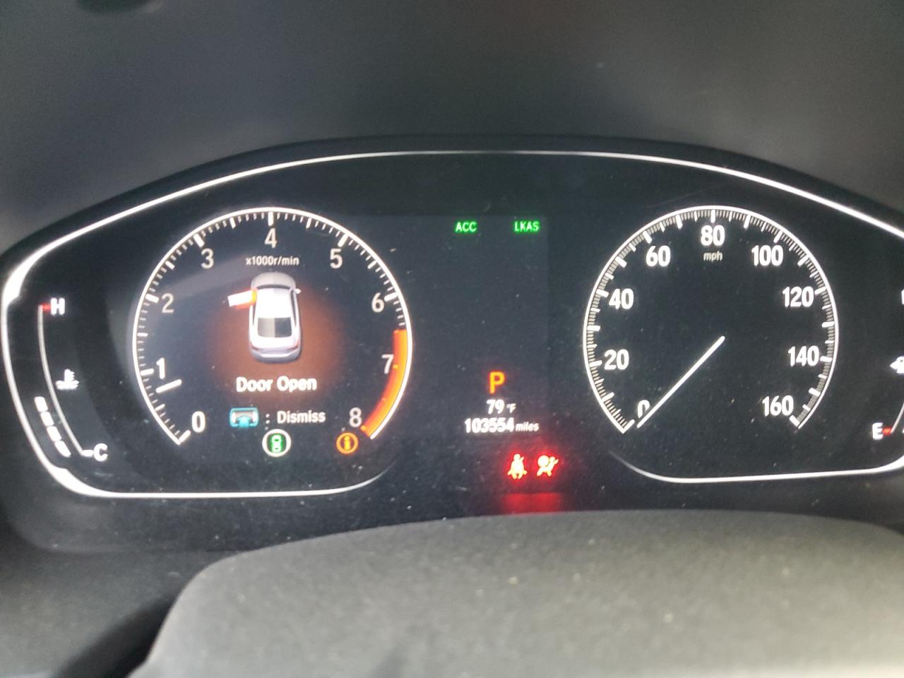 2019 Honda Accord VIN 1HGCV1F34KA108982 Copart auction photo, front end damage thumbnail 9