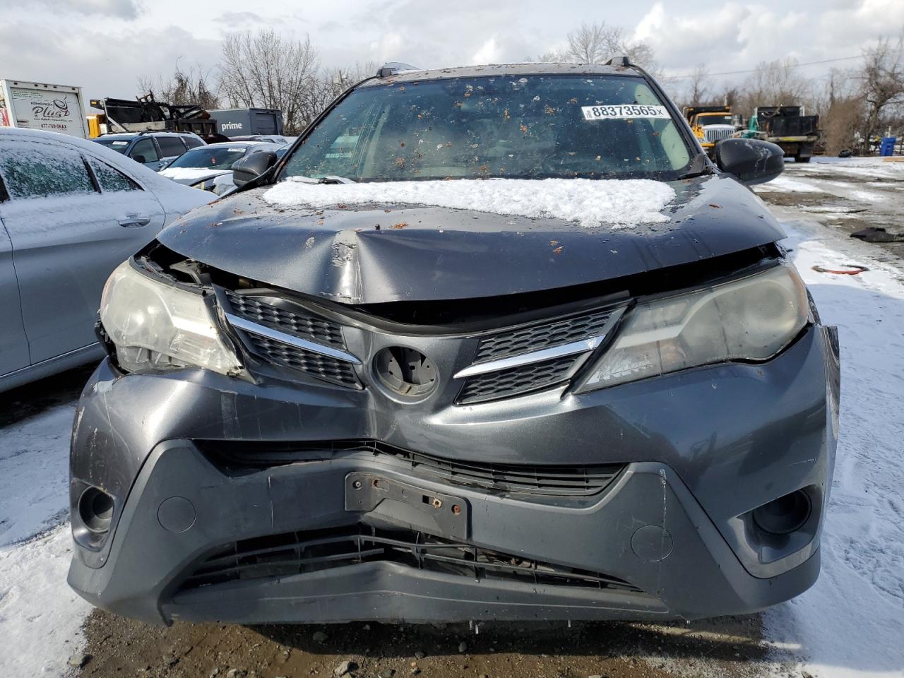 2013 Toyota RAV 4 VIN 2T3BFREV1DW051363 Copart auction photo, front end damage thumbnail 5