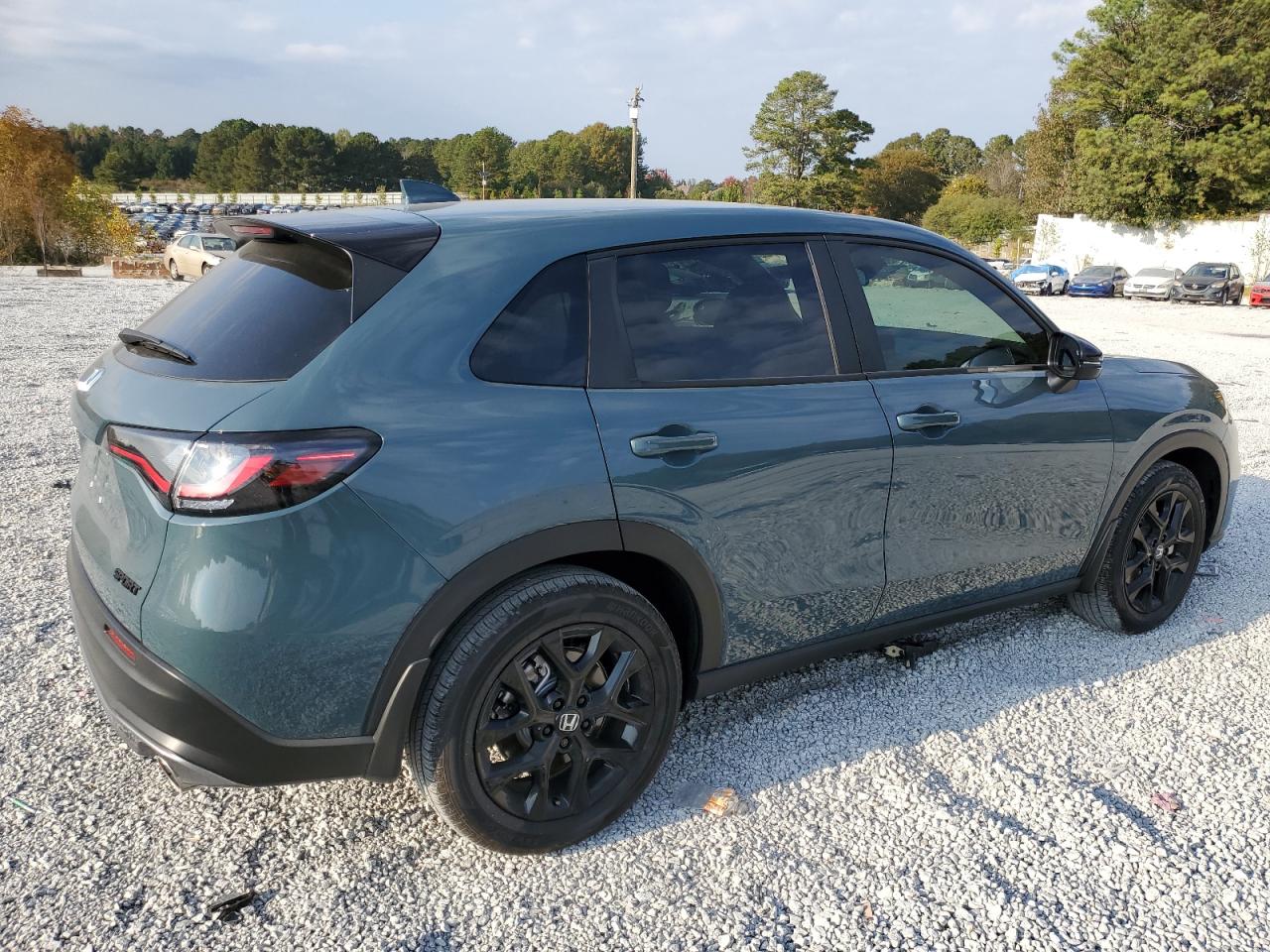 2024 Honda HR-V VIN 3CZRZ1H5XRM739626 Copart auction photo, side damage thumbnail 3