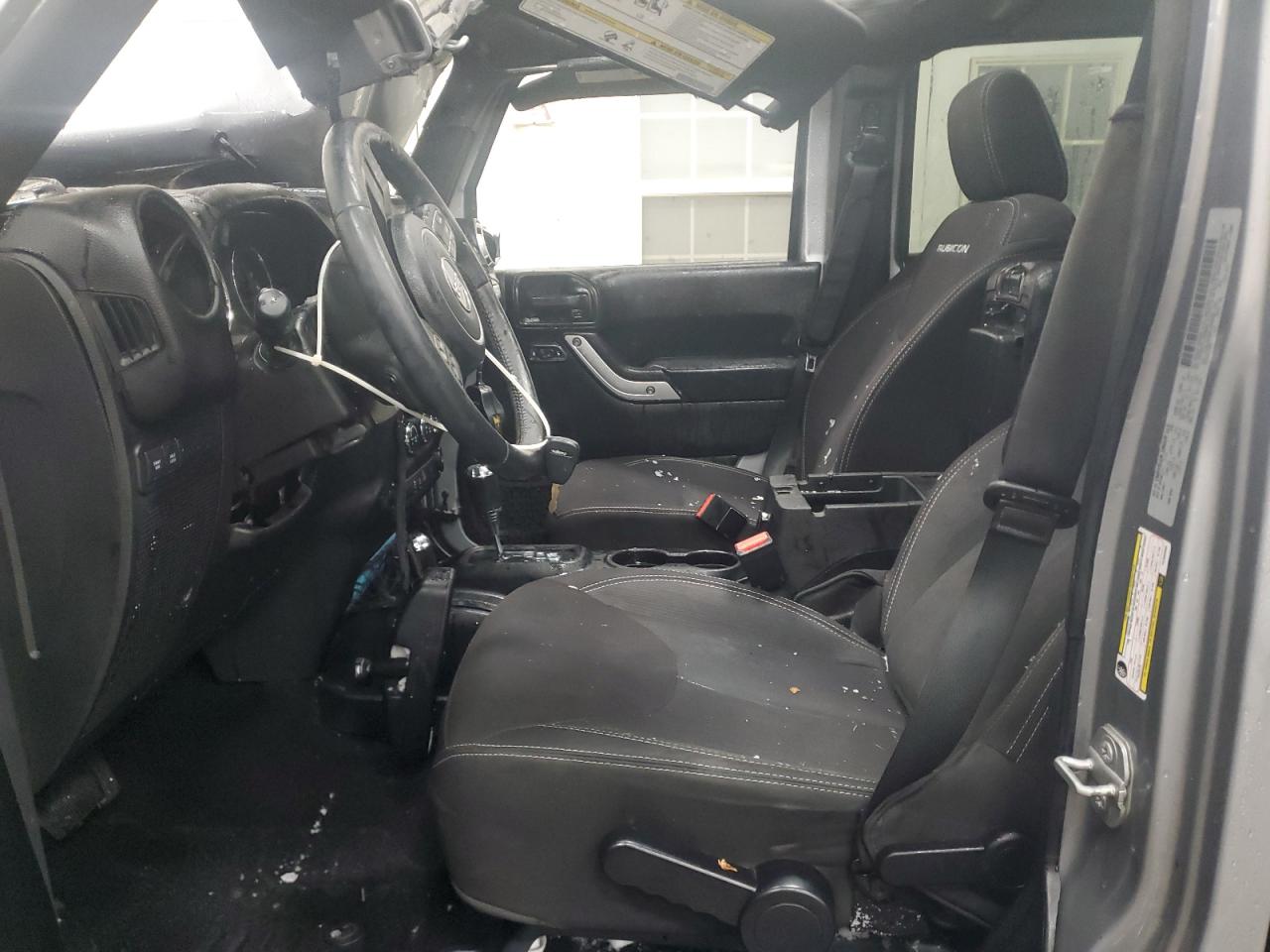 2015 Jeep Wrangler VIN 1C4BJWFG2FL502058 Copart auction photo, rollover damage thumbnail 7