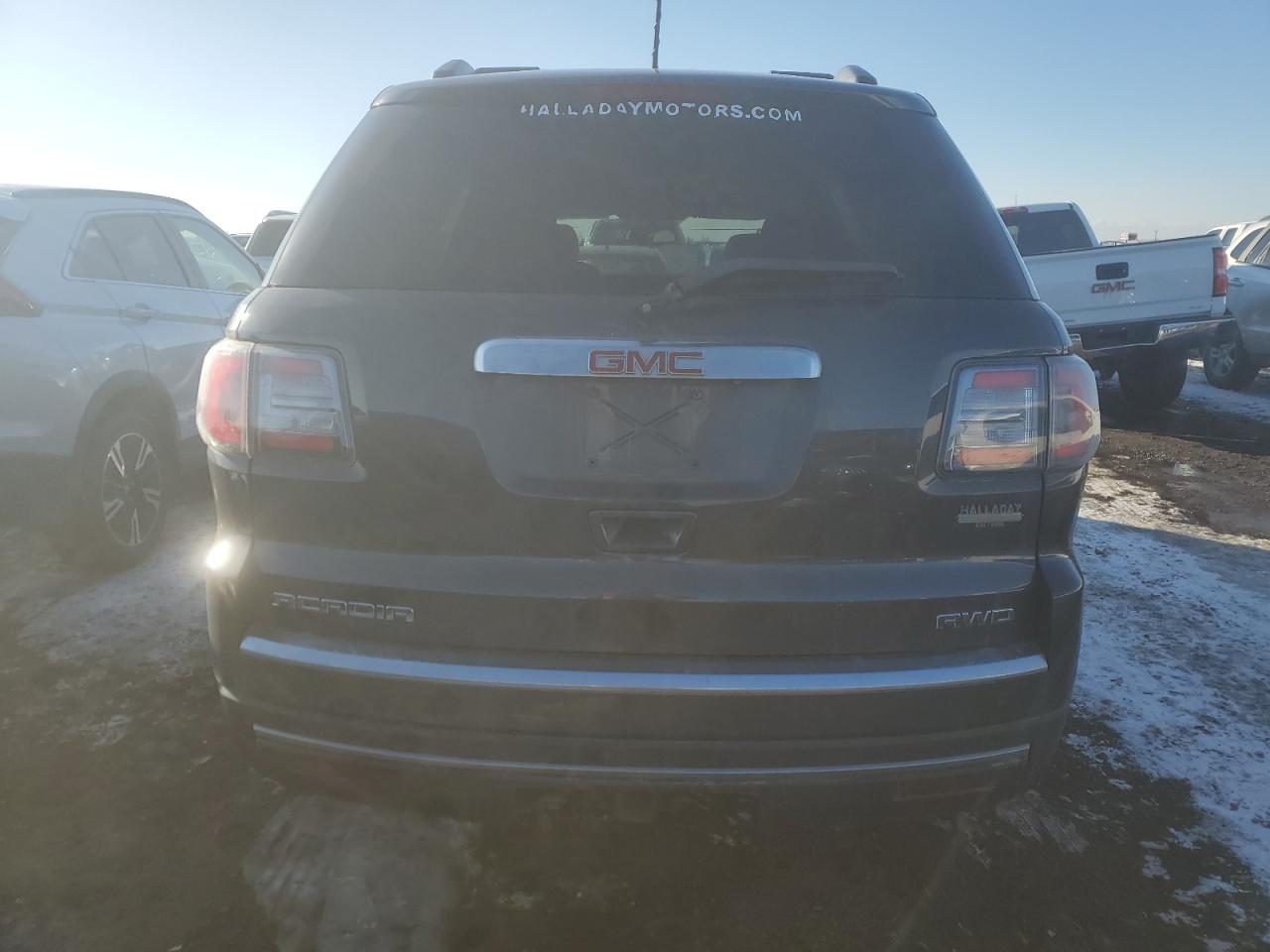 2013 GMC Acadia VIN 1GKKVNED0DJ153971 Copart auction photo, side / front end damage thumbnail 6