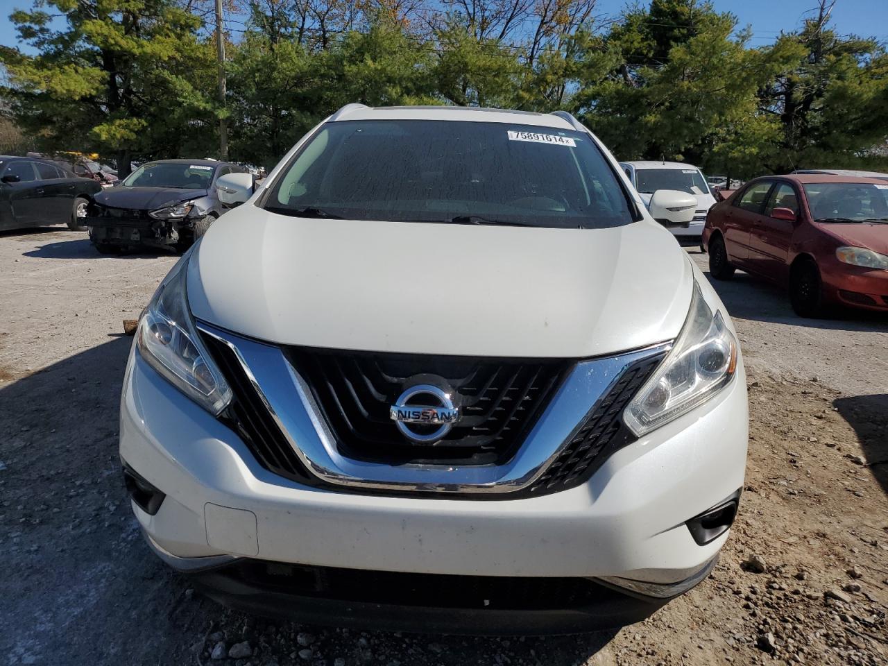 2015 Nissan Murano VIN 5N1AZ2MH4FN290353 Copart auction photo, rear end / minor dent/scratches damage thumbnail 5