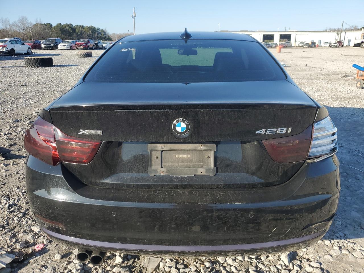 2015 BMW 4er VIN WBA3N9C57FK246712 Copart auction photo, all over damage thumbnail 6