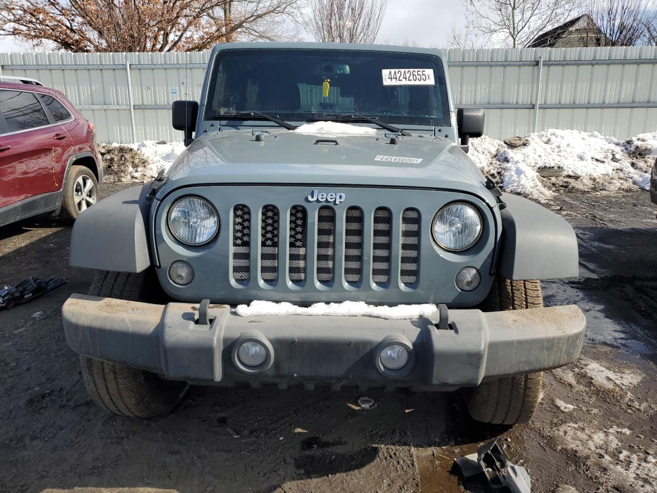 2015 Jeep Wrangler VIN 1C4HJWDG3FL556868 Copart auction photo, rear end / minor dent/scratches damage thumbnail 5