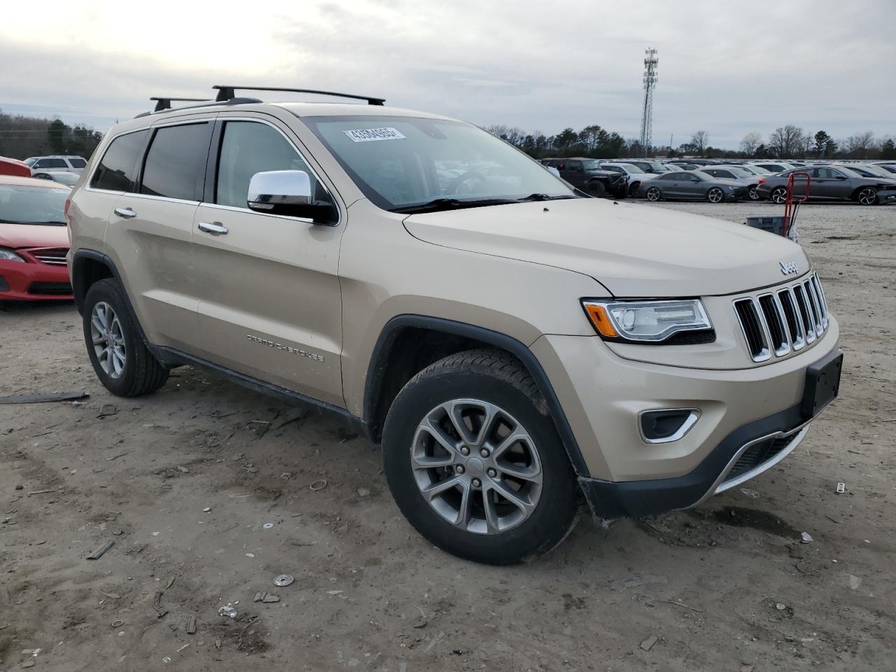 2015 Jeep Grand Cherokee VIN 1C4RJFBG6FC684741 Copart auction photo, side / minor dent/scratches damage thumbnail 4