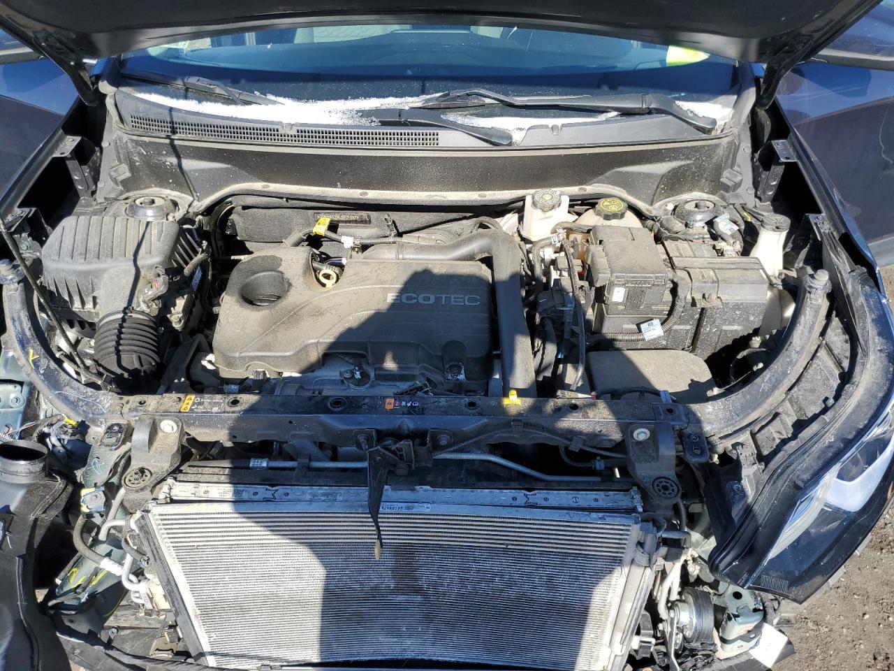 2020 Chevrolet Equinox VIN 3GNAXUEVXLS701337 Copart auction photo, front end / minor dent/scratches damage thumbnail 12
