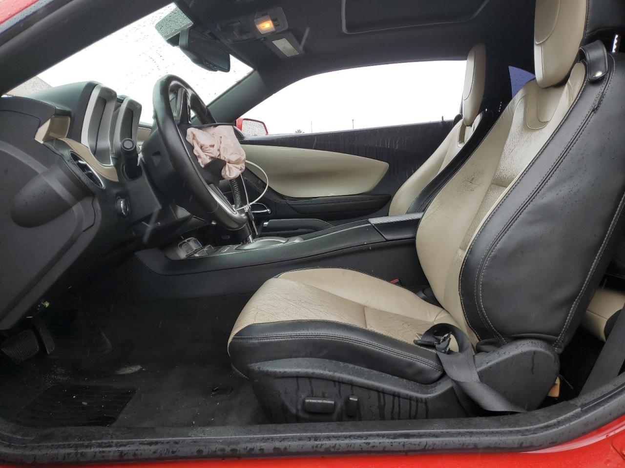 2012 Chevrolet Camaro VIN 2G1FC1E31C9174303 Copart auction photo, front end / side damage thumbnail 7