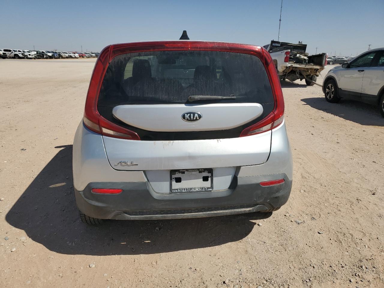 2020 KIA Soul VIN KNDJ23AU1L7037409 Copart auction photo, front end damage thumbnail 6