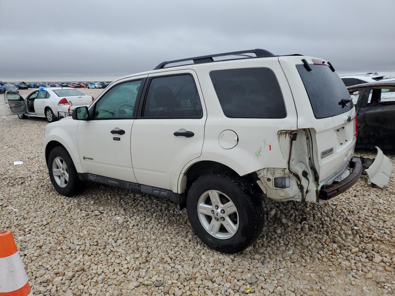 2010 Ford Escape VIN 1FMCU4K36AKA64366 Copart auction photo, rear end damage thumbnail 2