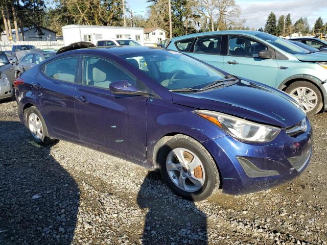 2014 Hyundai Elantra VIN 5NPDH4AE9EH529761 Copart auction photo, all over damage thumbnail 4