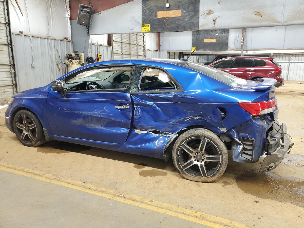 2011 KIA Forte VIN KNAFW6A35B5410297 Copart auction photo, all over / undercarriage damage thumbnail 2