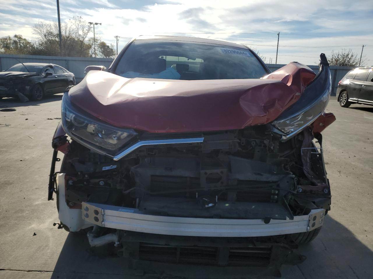 2020 Honda CR-V VIN 5J6RW1H5XLA017392 Copart auction photo, front end damage thumbnail 5