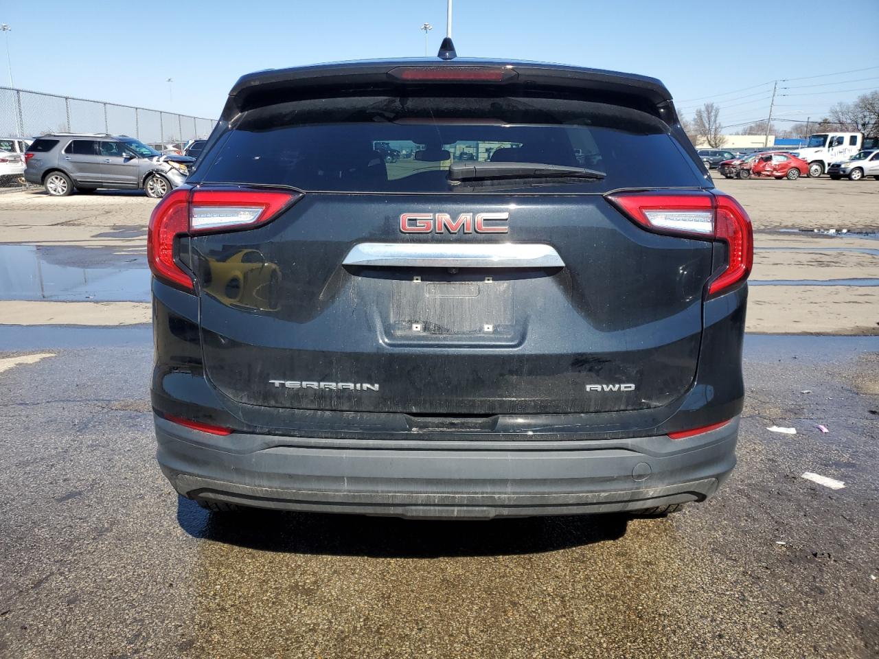 2022 GMC Terrain VIN 3GKALTEV2NL179027 Copart auction photo, mechanical / minor dent/scratches damage thumbnail 6