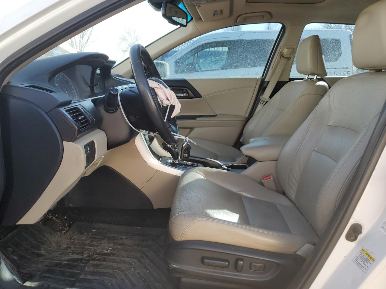 2015 Honda Accord VIN 1HGCR3F80FA008704 Copart auction photo, front end damage thumbnail 7