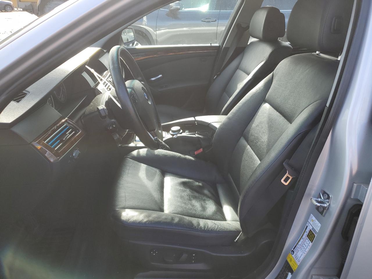 2008 BMW 5er VIN WBANW13578CZ78410 Copart auction photo, minor dent/scratches damage thumbnail 7