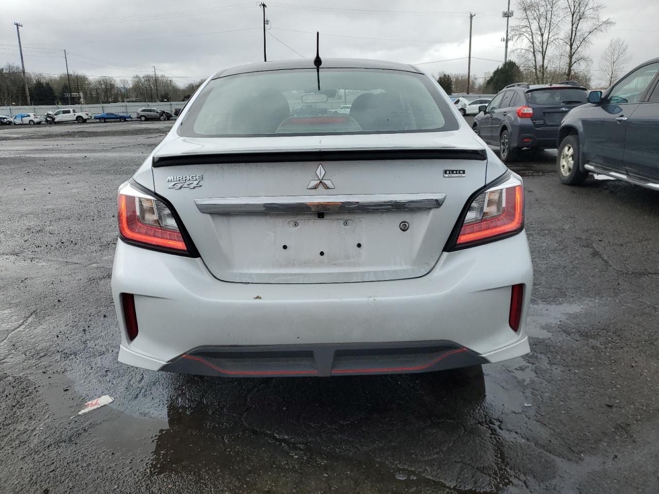 2024 Mitsubishi Mirage VIN ML32FUFJ0RHF06480 Copart auction photo, side damage thumbnail 6