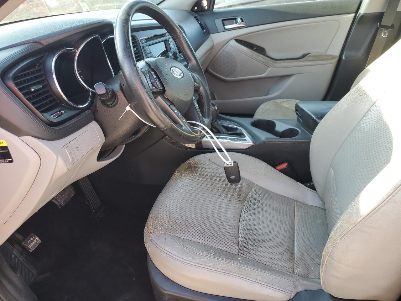 2012 KIA Optima VIN 5XXGN4A71CG073013 Copart auction photo, side damage thumbnail 7