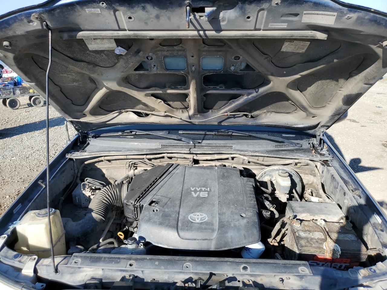 2007 Toyota Tacoma VIN 5TEJU62N27Z383390 Copart auction photo, rear end damage thumbnail 11