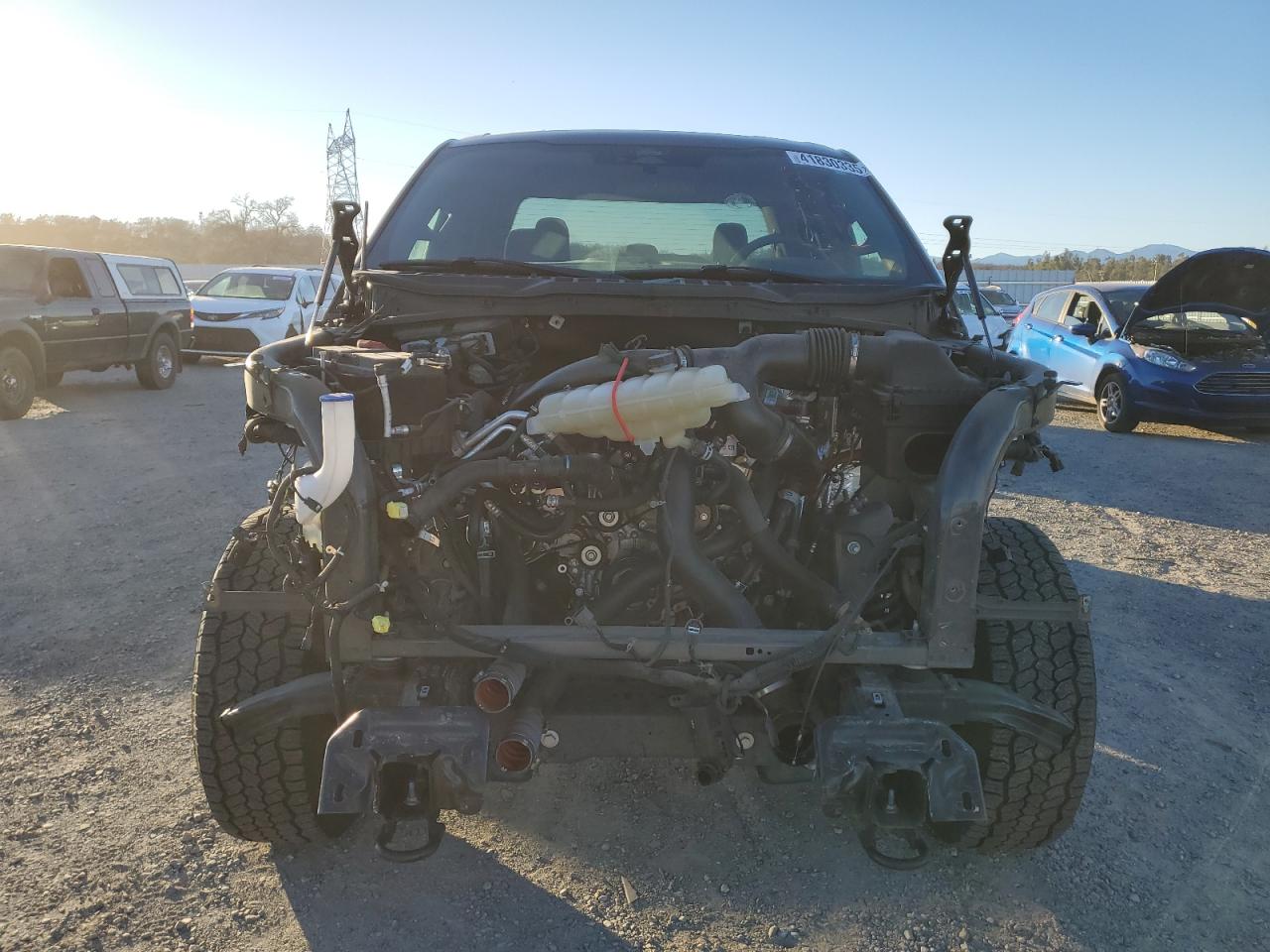 2021 Ford F-150 VIN 1FTEW1EP8MKD99623 Copart auction photo, front end damage thumbnail 5