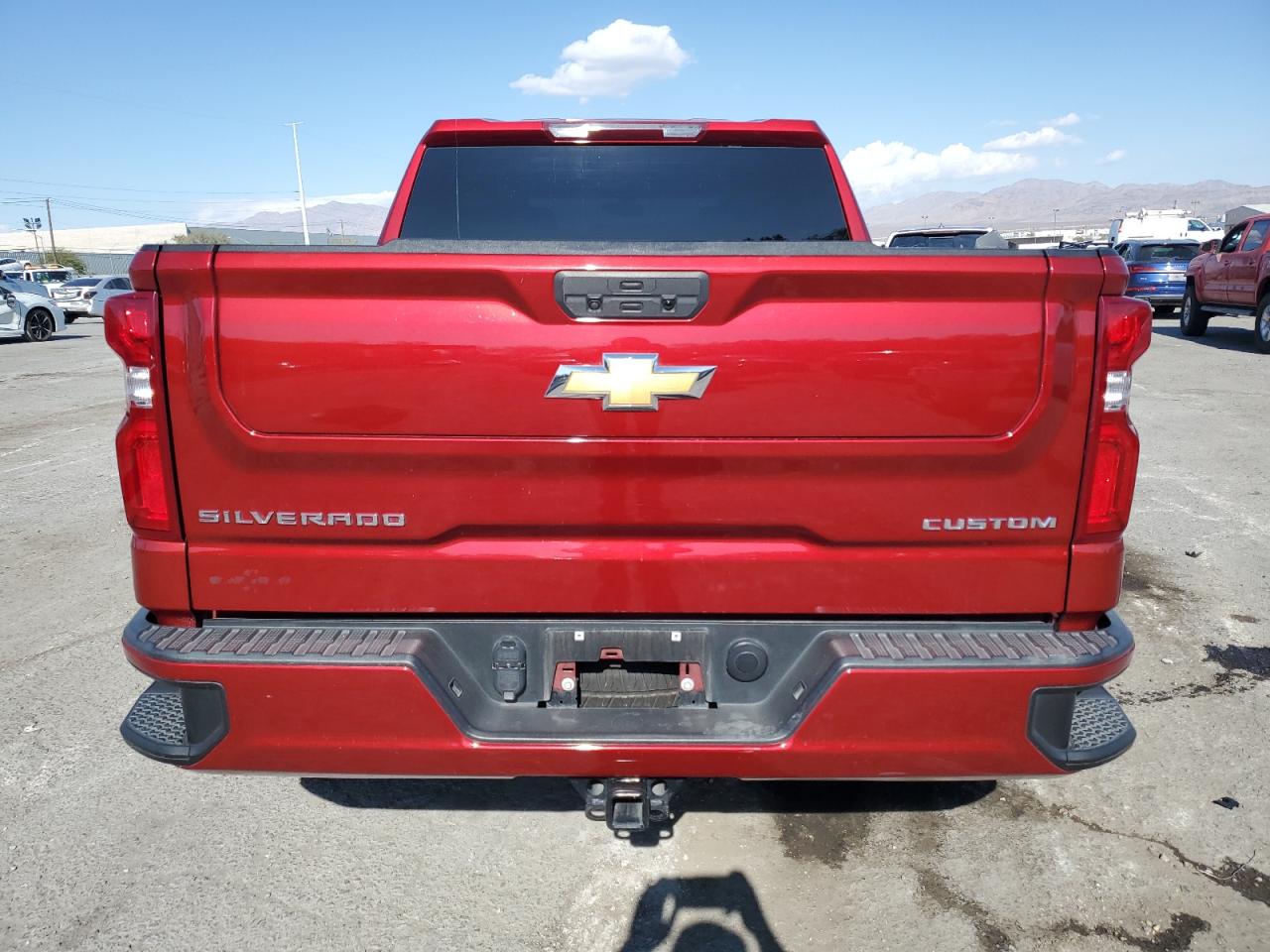 2021 Chevrolet Silverado VIN 3GCPYBEK3MG427090 Copart auction photo, front end / side damage thumbnail 6