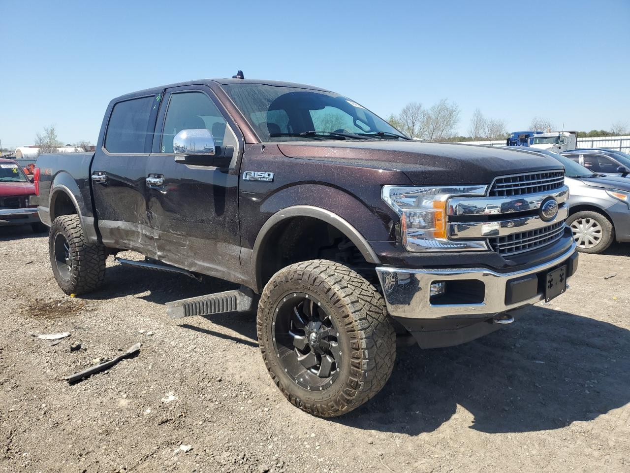 2018 Ford F-150 VIN 1FTEW1EG5JFA99462 Copart auction photo, side / minor dent/scratches damage thumbnail 4