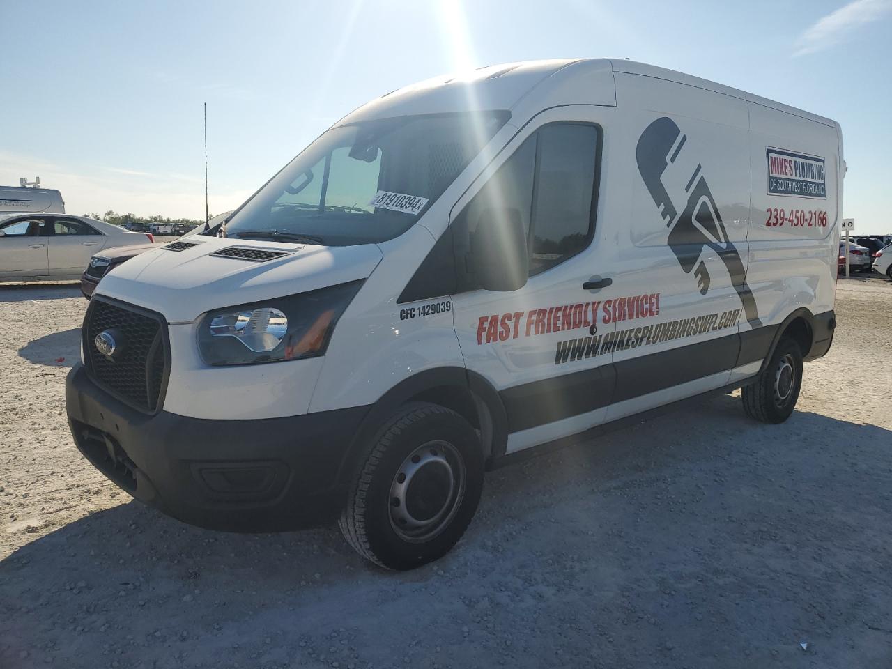 2023 Ford Transit VIN 1FTBR1C82PKB53015