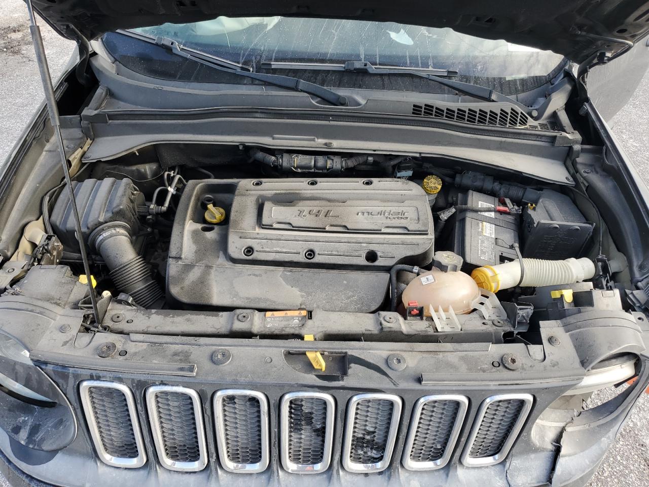 2016 Jeep Renegade VIN ZACCJBAW3GPD00032 Copart auction photo, front end damage thumbnail 12