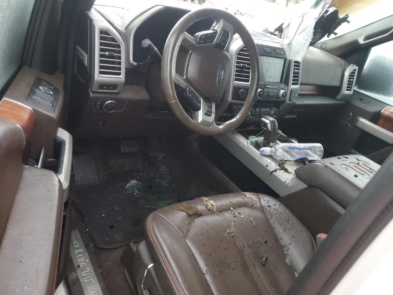 2016 Ford F-150 VIN 1FTEW1EG6GFD20494 Copart auction photo, burn damage thumbnail 8