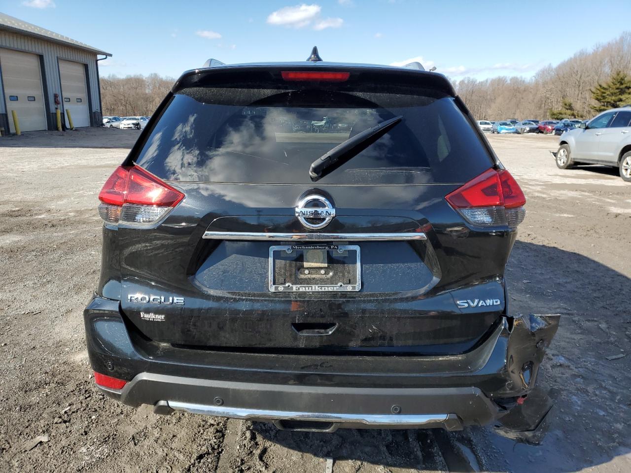 2019 Nissan Rogue VIN JN8AT2MVXKW395564 Copart auction photo, side damage thumbnail 6
