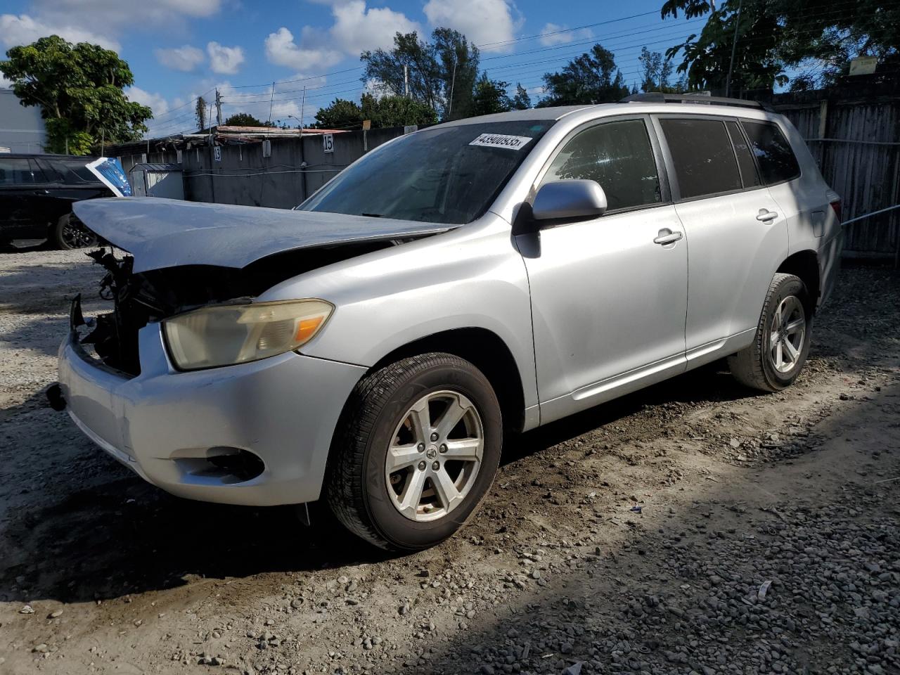 2008 Toyota Highlander VIN JTEDS41A982048327
