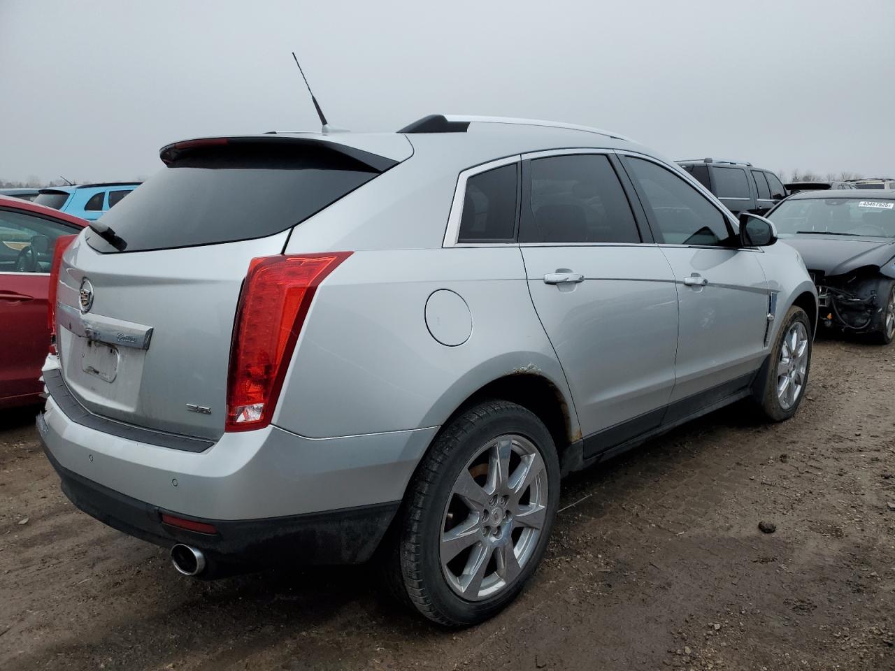 2012 Cadillac SRX VIN 3GYFNFE39CS519458 Copart auction photo, rear end / minor dent/scratches damage thumbnail 3