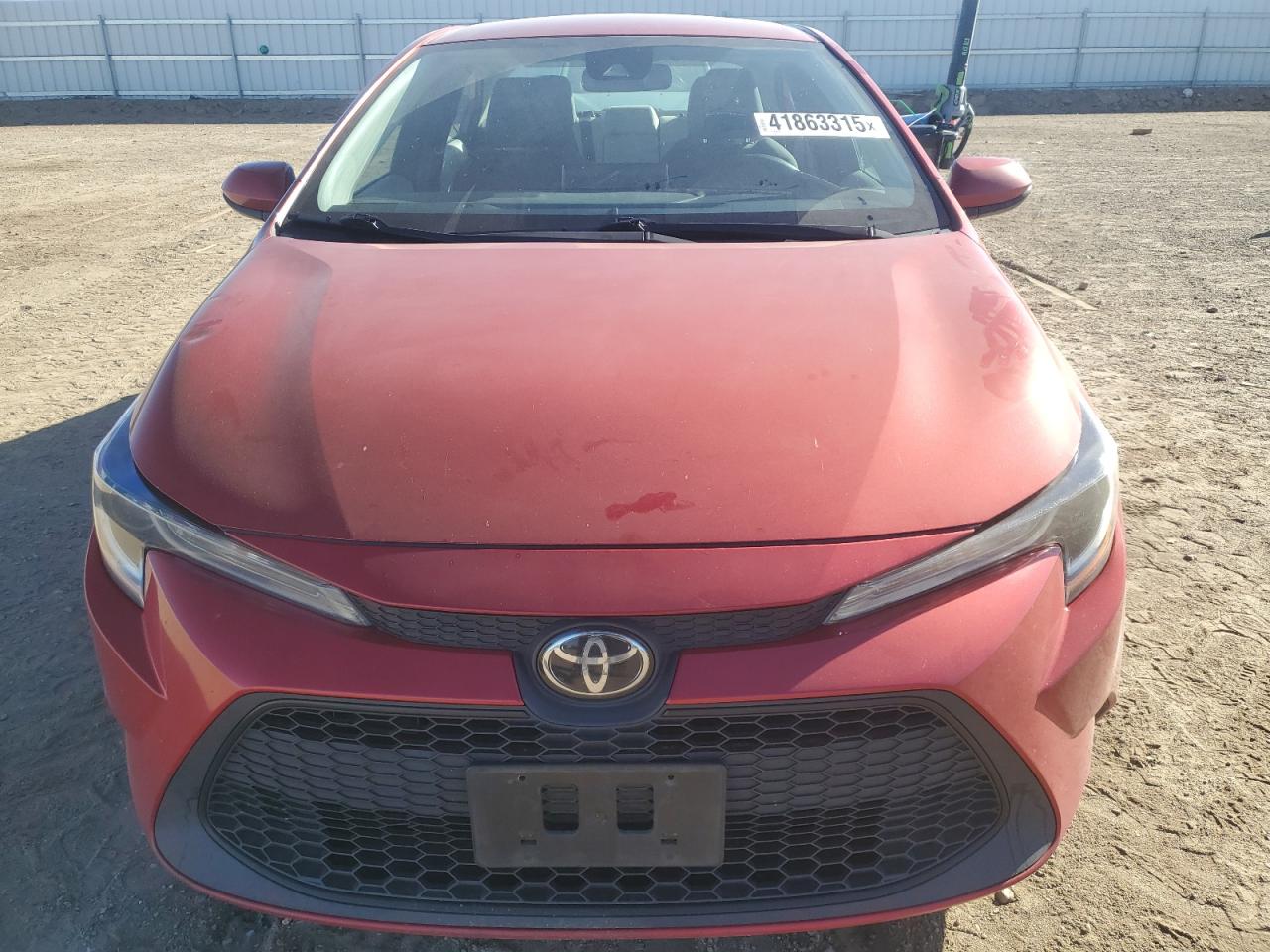 2021 Toyota Corolla VIN 5YFEPMAE7MP159242 Copart auction photo, minor dent/scratches damage thumbnail 5
