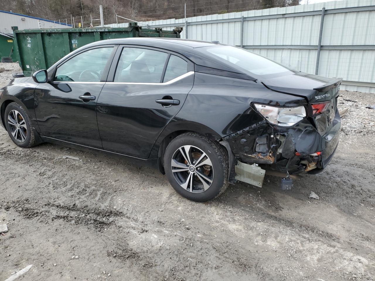2021 Nissan Sentra VIN 3N1AB8CV0MY289657 Copart auction photo, rear end / front end damage thumbnail 2