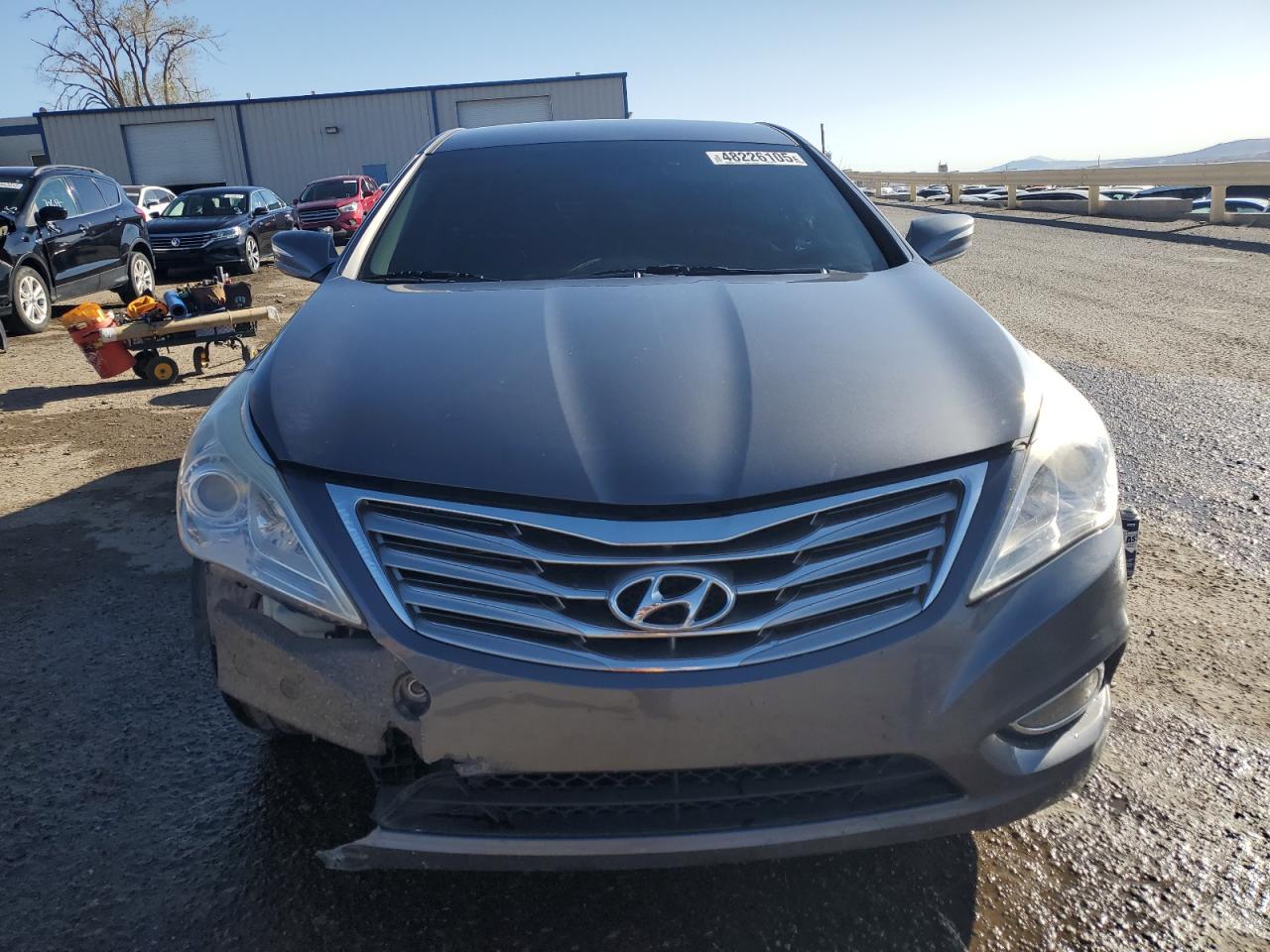 2012 Hyundai Azera VIN KMHFG4JG4CA183714 Copart auction photo, all over damage thumbnail 5