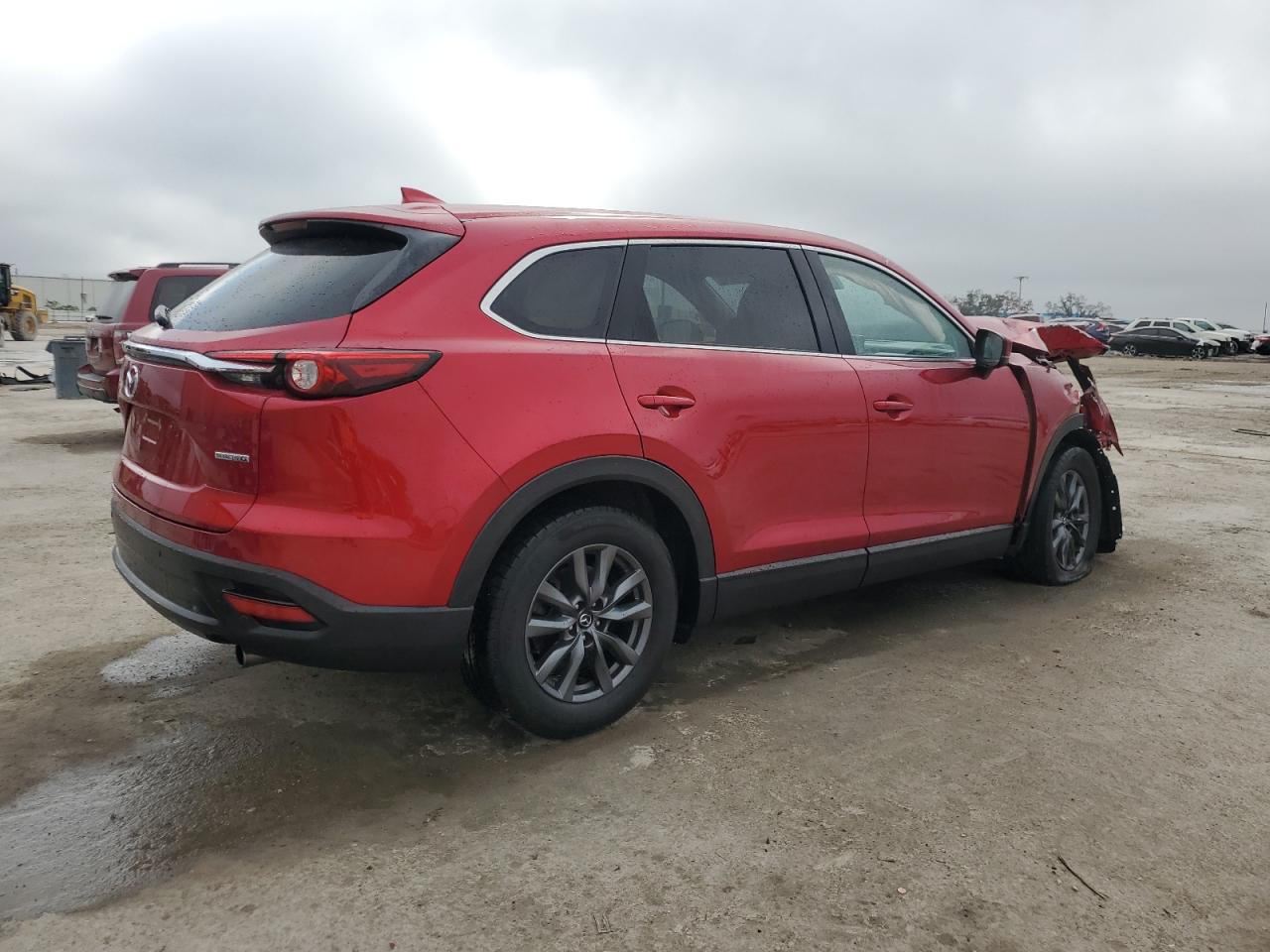 2021 Mazda CX-9 VIN JM3TCACYXM0524720 Copart auction photo, front end damage thumbnail 3