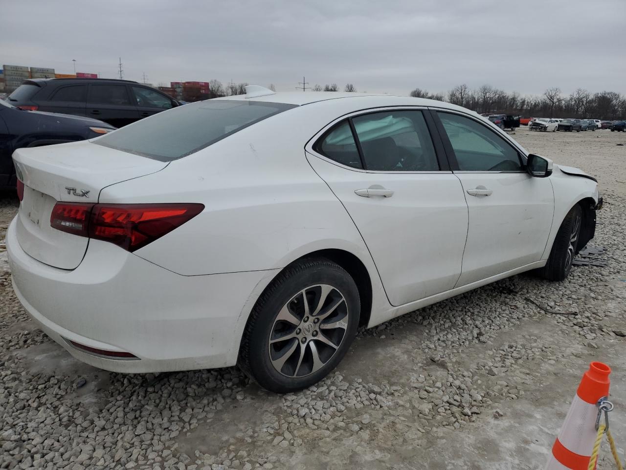2015 Acura TLX VIN 19UUB1F50FA028471 Copart auction photo, front end damage thumbnail 3