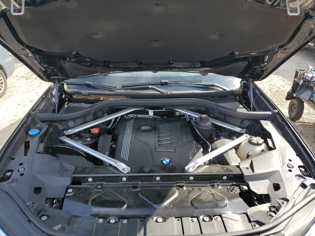 2022 BMW X6 VIN 5UXCY6C01N9K49185 Copart auction photo, rear end damage thumbnail 14