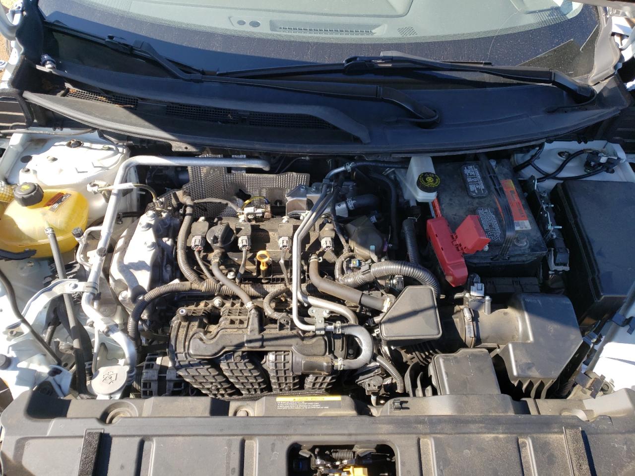 2021 Nissan Rogue VIN JN8AT3BA7MW015797 Copart auction photo, front end / side damage thumbnail 12