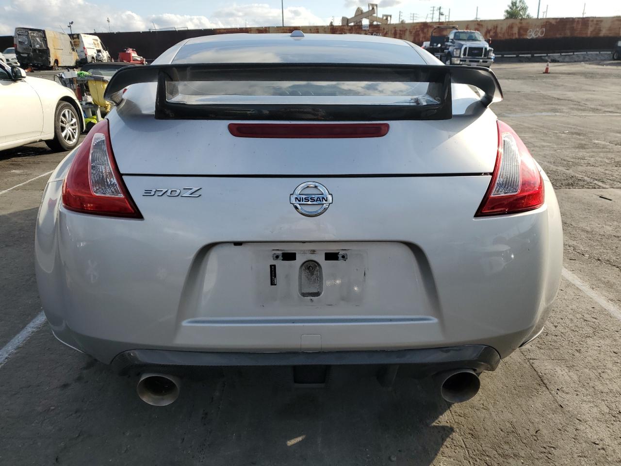 2012 Nissan 370Z VIN JN1AZ4EH6CM562422 Copart auction photo, vandalism damage thumbnail 6